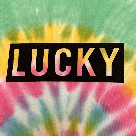 Lucky Brand Tie Dye Men’s Basic Tee Size Medium New NWT - Picture 3 of 8